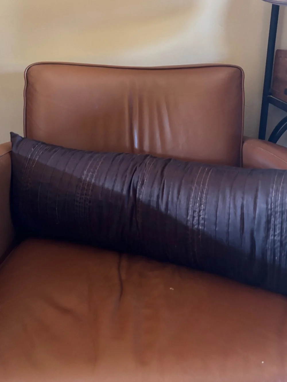 Throw Pillow Brown - Ikea 10” x 26”